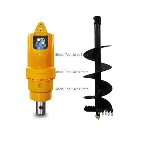 Auger Drill Attachment - มอเตอร์และชุดเกียร์ขับเคลื่อนสว่านเจาะดินไฮดรอลิก ADH5700W อุปกรณ์ต่อพ่วงรถขุด สำหรับเจาะหลุมดิน มีจำหน่าย