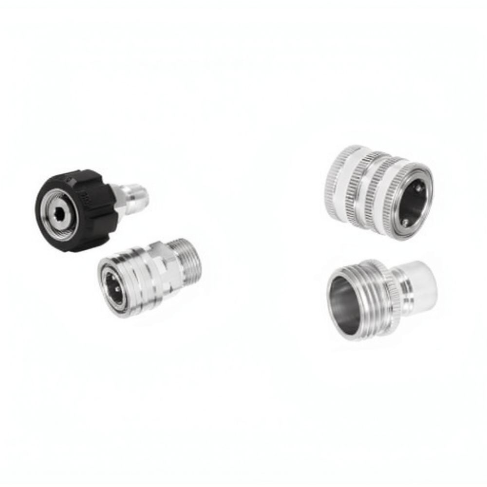 Heavy Equipment Quick Couplers - ชุดอะแดปเตอร์เครื่องฉีดน้ำแรงดันสูงสำหรับงานหนัก เกลียว M22 14 มม. ข้อต่อแบบปลดเร็ว