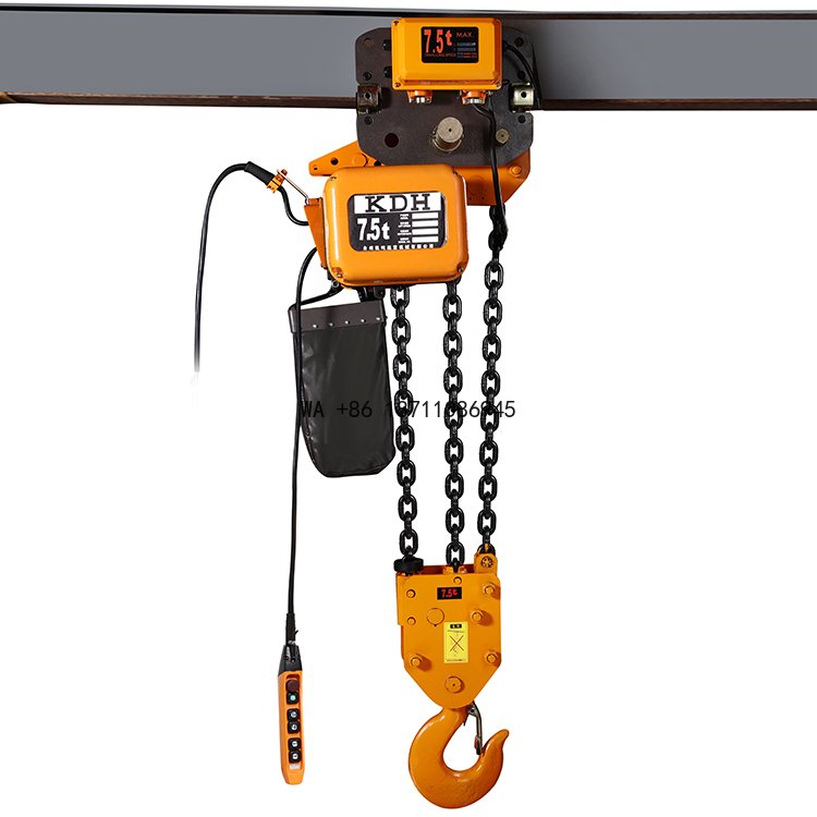 Heavy Equipment Jack - รอกโซ่ไฟฟ้าสำหรับงานหนัก 7.5 ตัน อุปกรณ์ยกของอุตสาหกรรม