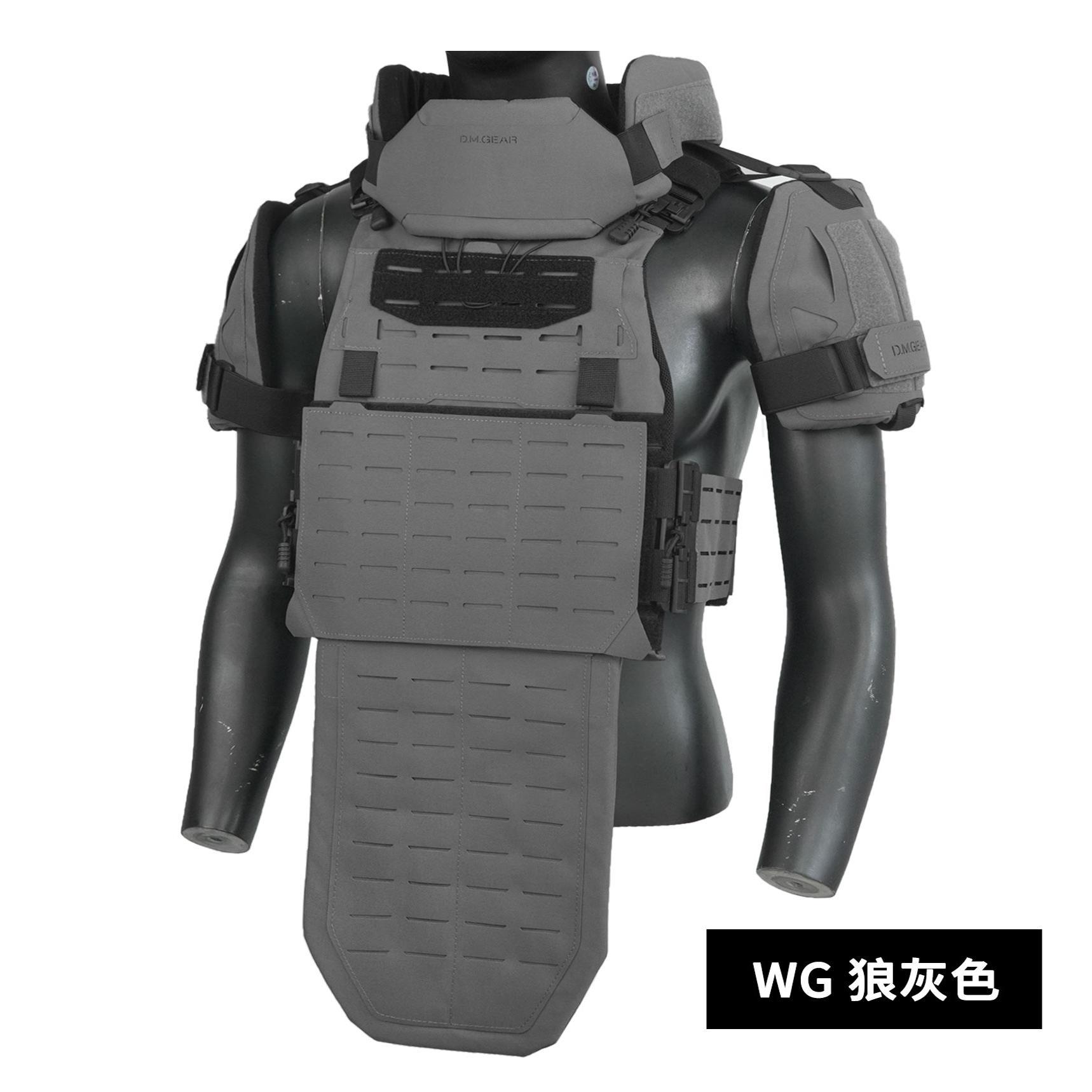 Heavy Equipment Armor - ชุดเสื้อเกราะยุทธวิธีแบบหนัก - ชุดเสื้อเกราะป้องกันแบบมัลติฟังก์ชั่น Molle ครบชุด -