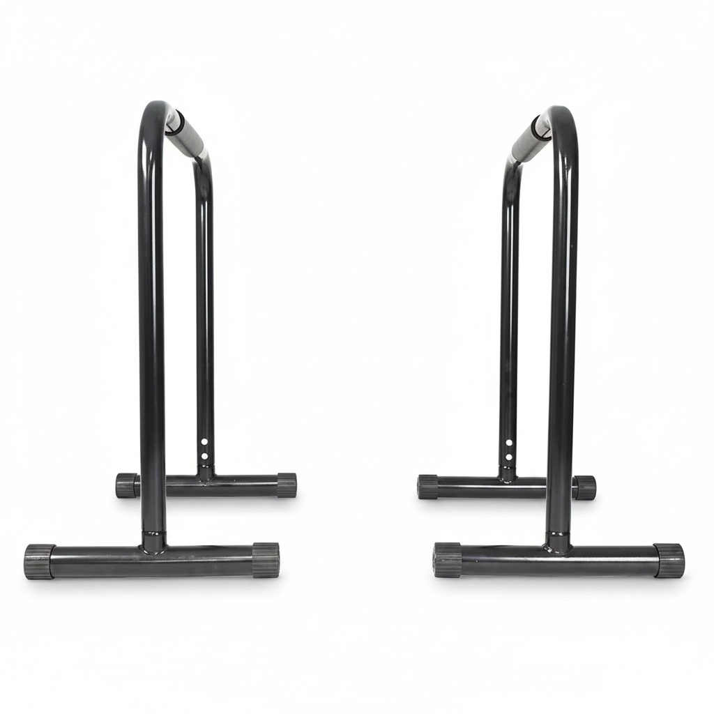 Heavy Equipment Gym - บาร์เหล็กคู่ขนาน ขนาด 65x38x78 ซม. ดิปสเตชั่น รับน้ำหนักได้