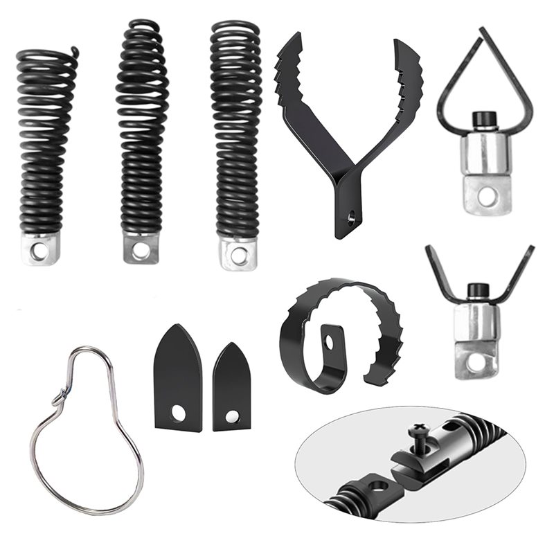 Auger Drill Attachment - เครื่องทำความสะอาดท่อระบายน้ำ B62B, สำหรับเครื่องตัด AC ขนาด 50-100