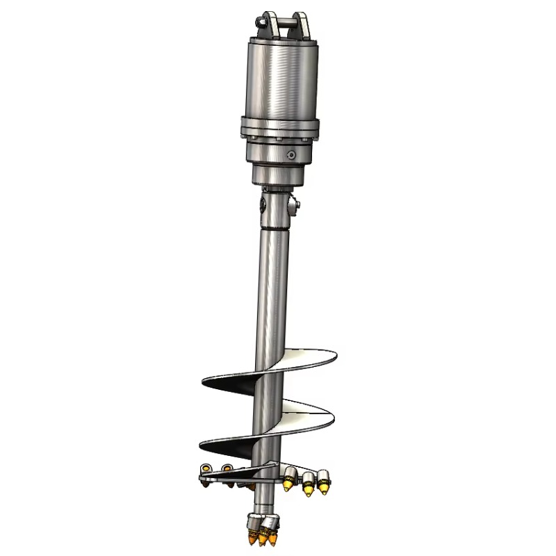【สินค้าขายดี】ดอกสว่านเจาะดินคุ - Auger Drill Attachment บทวิจารณ์และราคา