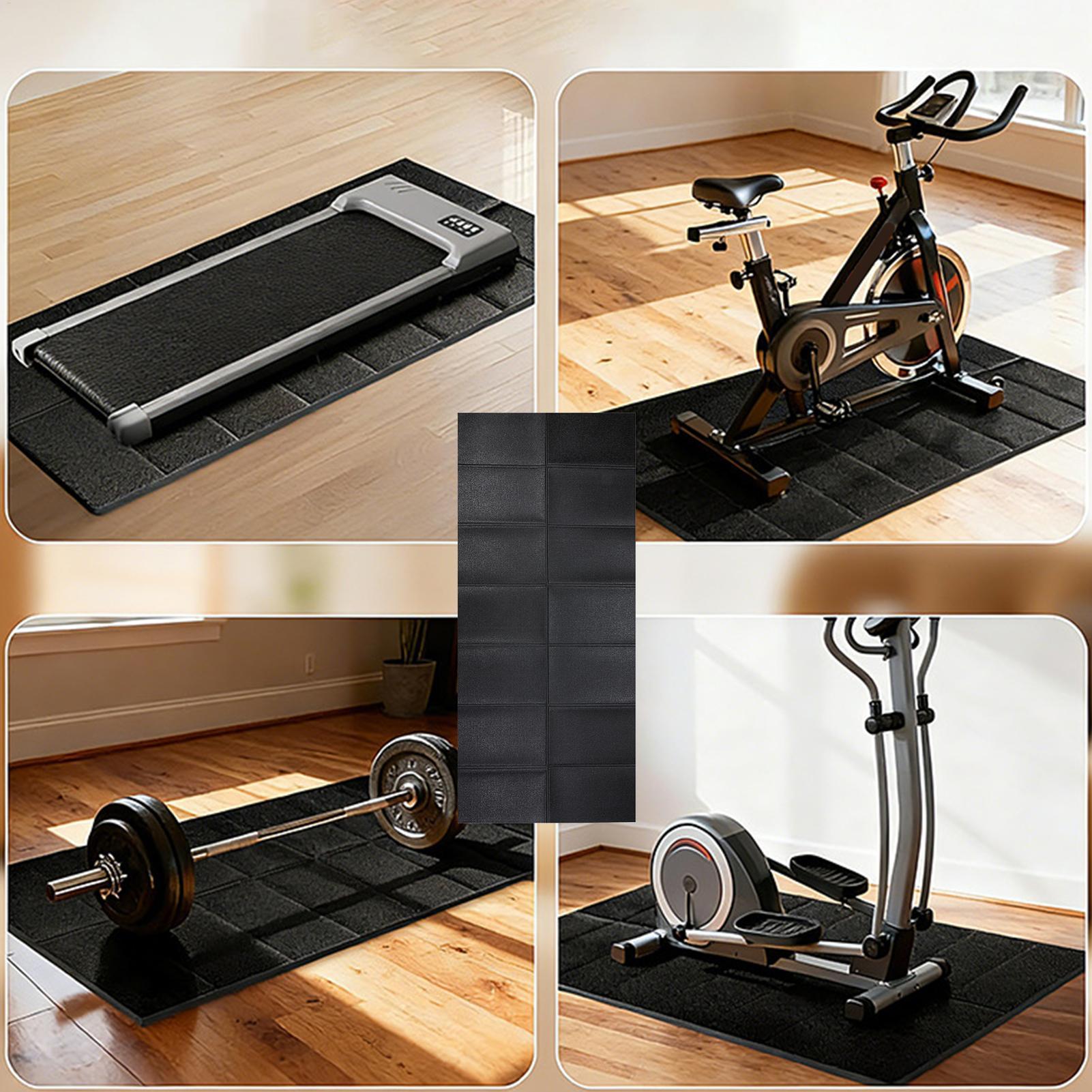 แผ่นรองพื้นลู่วิ่งไฟฟ้า ดูดซับ - Heavy Equipment Gym บทวิจารณ์และราคา