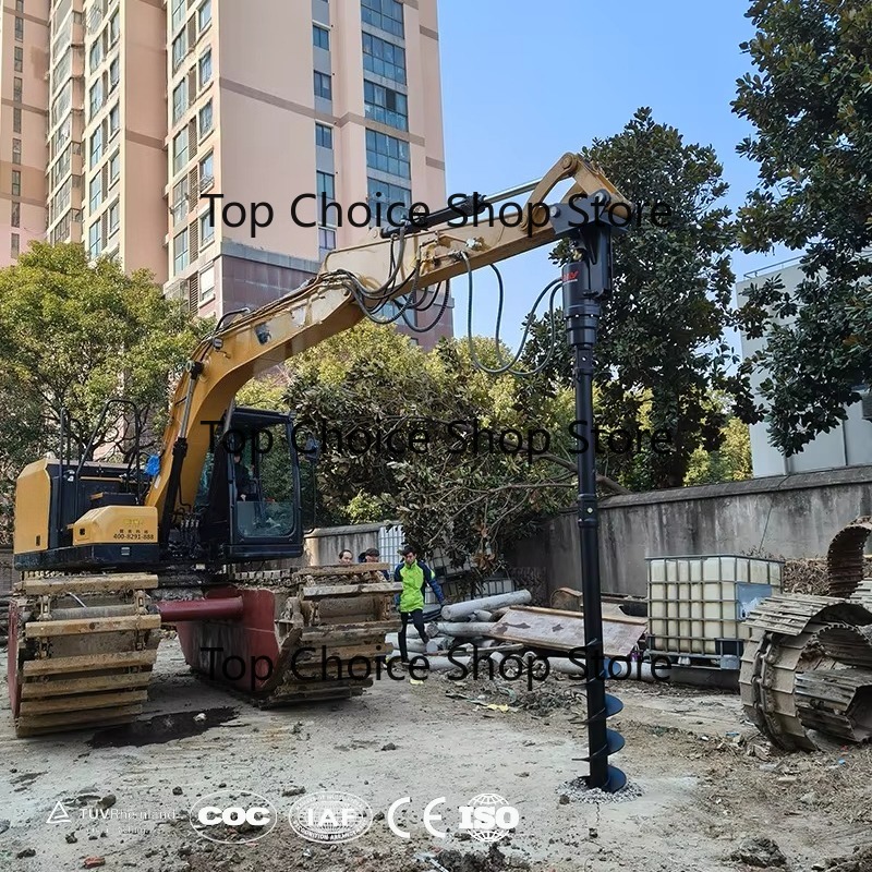 เครื่องเจาะดินไฮดรอลิก RAY - ผ - Auger Drill Attachment บทวิจารณ์และราคา