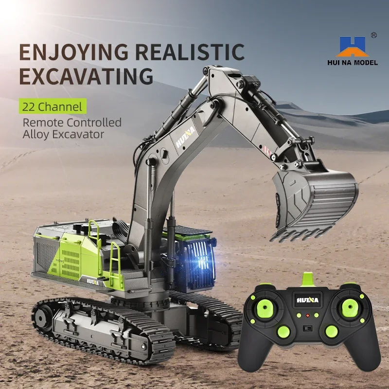 รถขุดตักดิน HUINA 1593 RC รุ่น - Heavy Equipment Games บทวิจารณ์และราคา