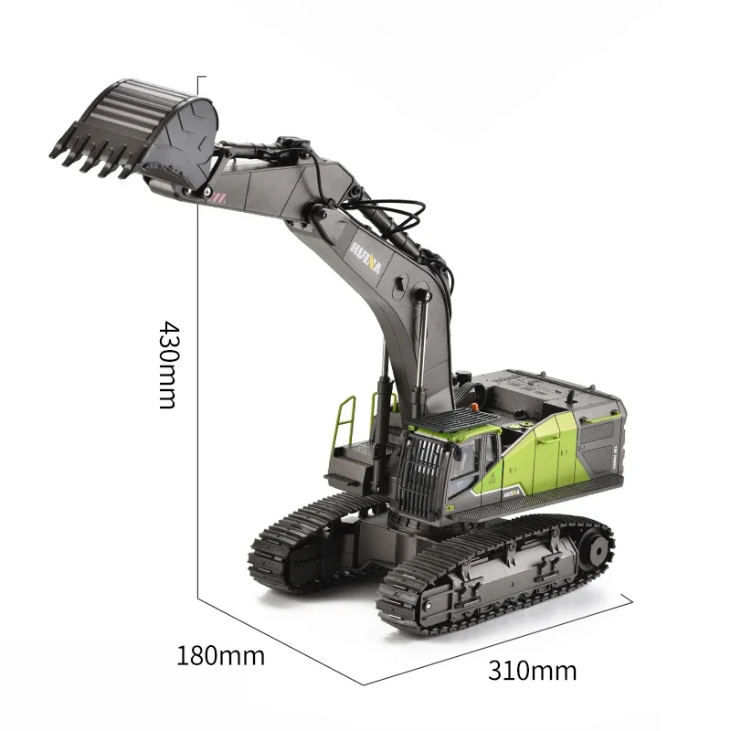 รถขุดตักดิน HUINA 1593 RC รุ่น - Heavy Equipment Games บทวิจารณ์และราคา