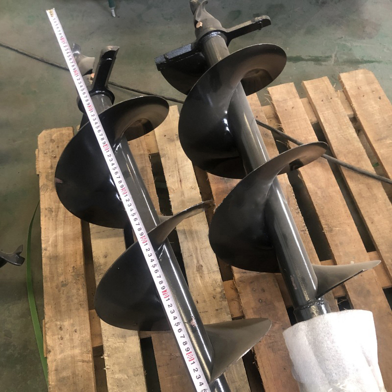 หัวเจาะดินไฮดรอลิก หัวรีปรูปทร - Auger Drill Attachment บทวิจารณ์และราคา