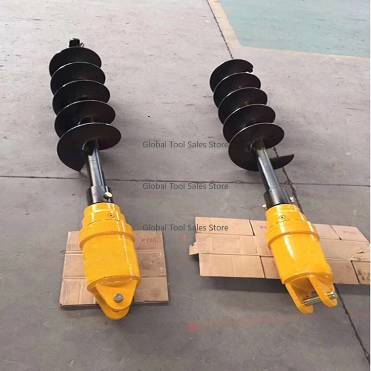 มอเตอร์และชุดเกียร์ขับเคลื่อนส - Auger Drill Attachment บทวิจารณ์และราคา