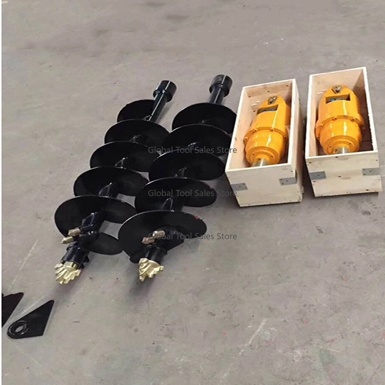 มอเตอร์และชุดเกียร์ขับเคลื่อนส - Auger Drill Attachment บทวิจารณ์และราคา