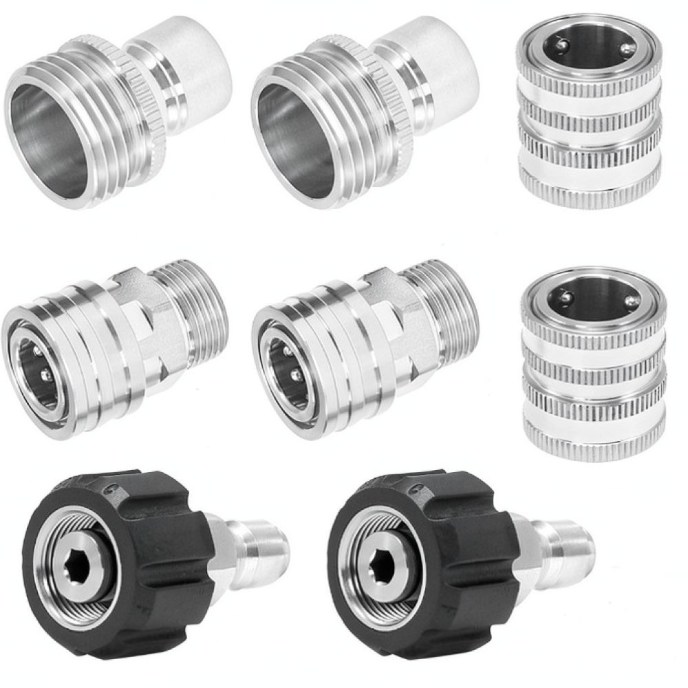 ชุดอะแดปเตอร์เครื่องฉีดน้ำแรงด - Heavy Equipment Quick Couplers บทวิจารณ์และราคา