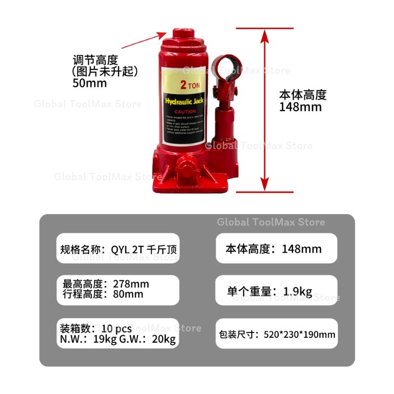 แม่แรงไฮดรอลิกแบบลม 3 ตัน เครื - Heavy Equipment Jack บทวิจารณ์และราคา