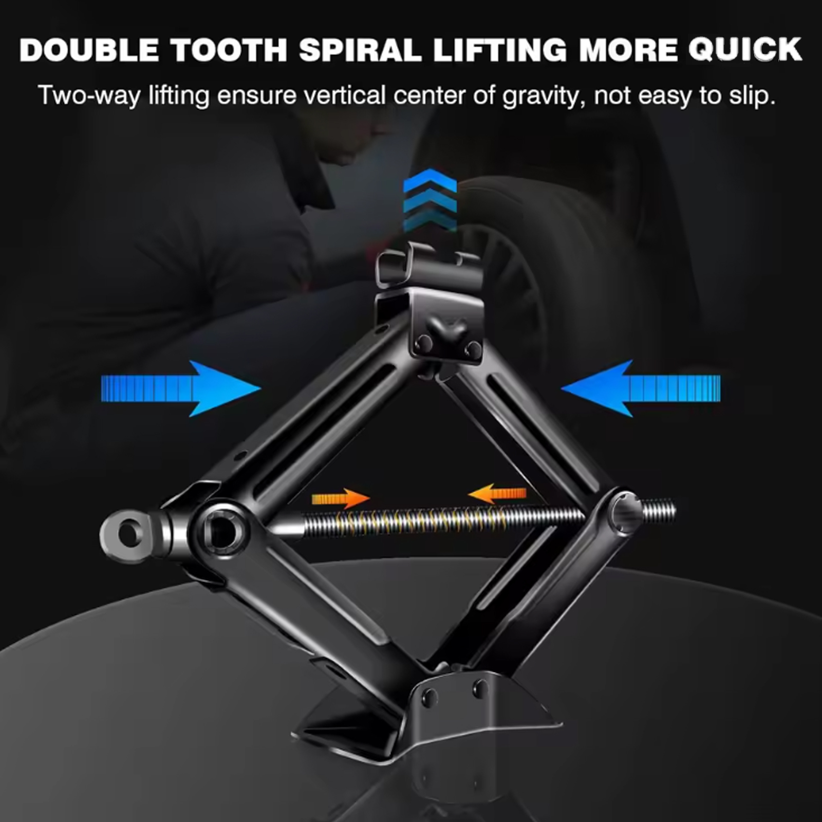 แม่แรงกรรไกร 2 ตัน (4409 ปอนด์ - Heavy Equipment Jack บทวิจารณ์และราคา