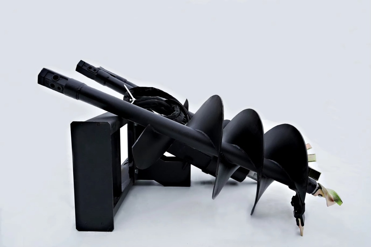 หัวเจาะดินแบบหนักสำหรับรถตักล้ - Auger Drill Attachment บทวิจารณ์และราคา