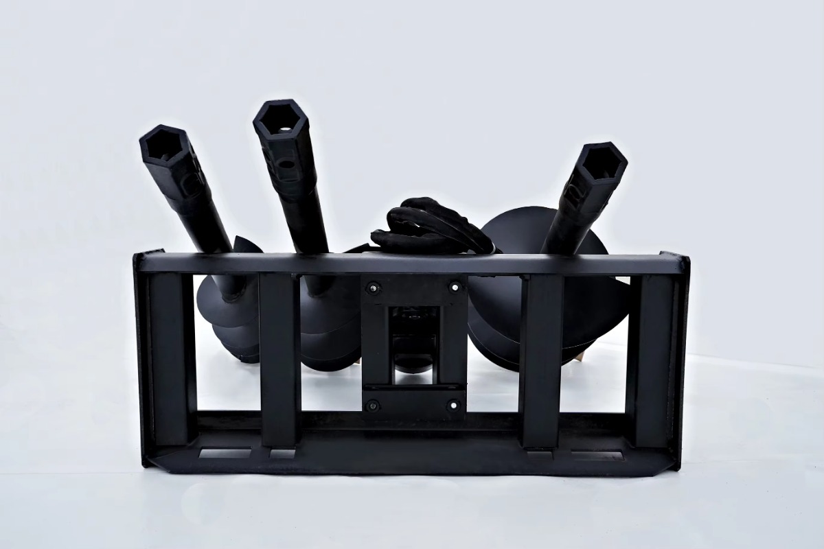 หัวเจาะดินแบบหนักสำหรับรถตักล้ - Auger Drill Attachment บทวิจารณ์และราคา
