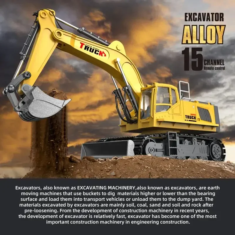 12/15/17CH Rc Excavator รถบรรท - Heavy Equipment Games บทวิจารณ์และราคา