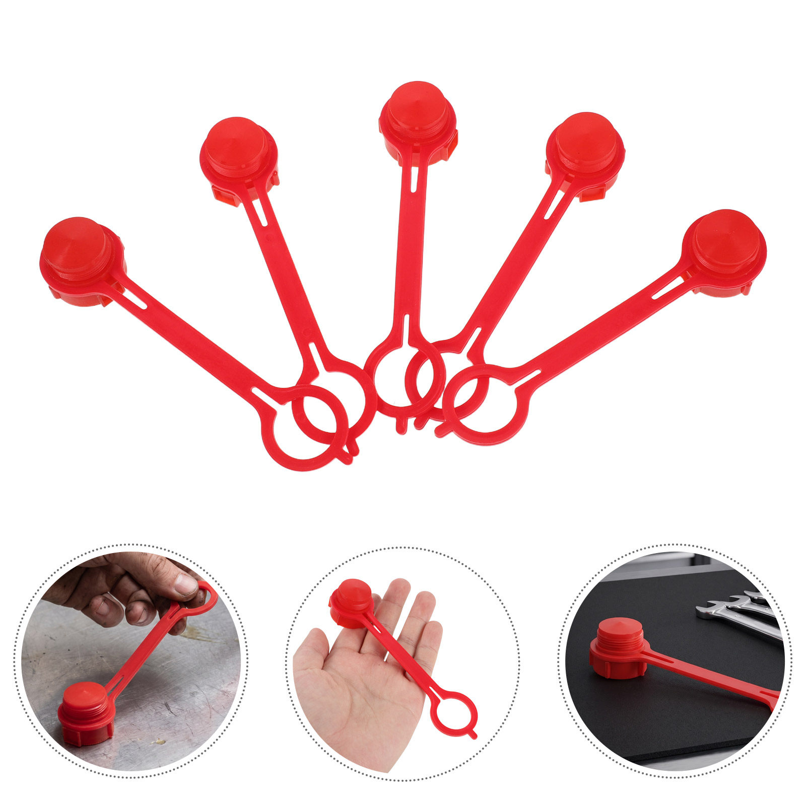 5 ชิ้น ฝาครอบกันฝุ่นสำหรับข้อต - Heavy Equipment Quick Couplers บทวิจารณ์และราคา