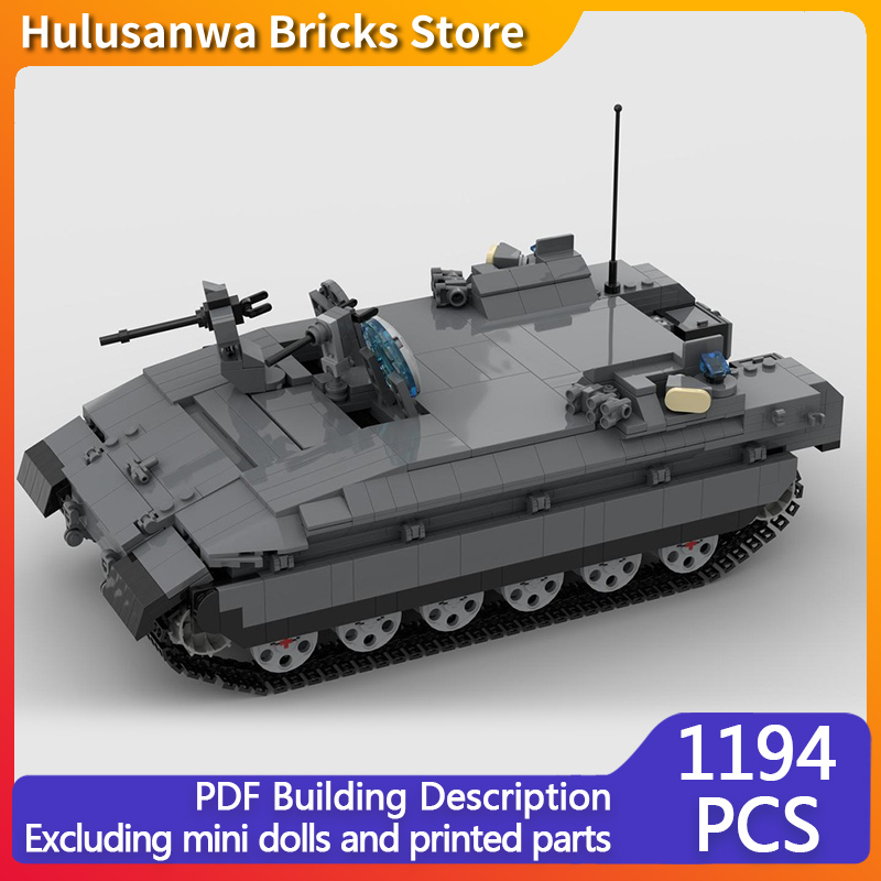 รถหุ้มเกราะตีนตะขาบรุ่น MOC ตั - Heavy Equipment Armor บทวิจารณ์และราคา
